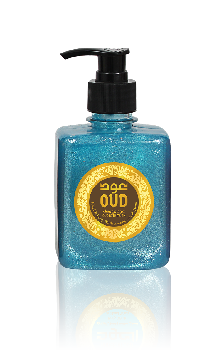 Gel lavant Main et Corps Oud & Musc Noir 300ml